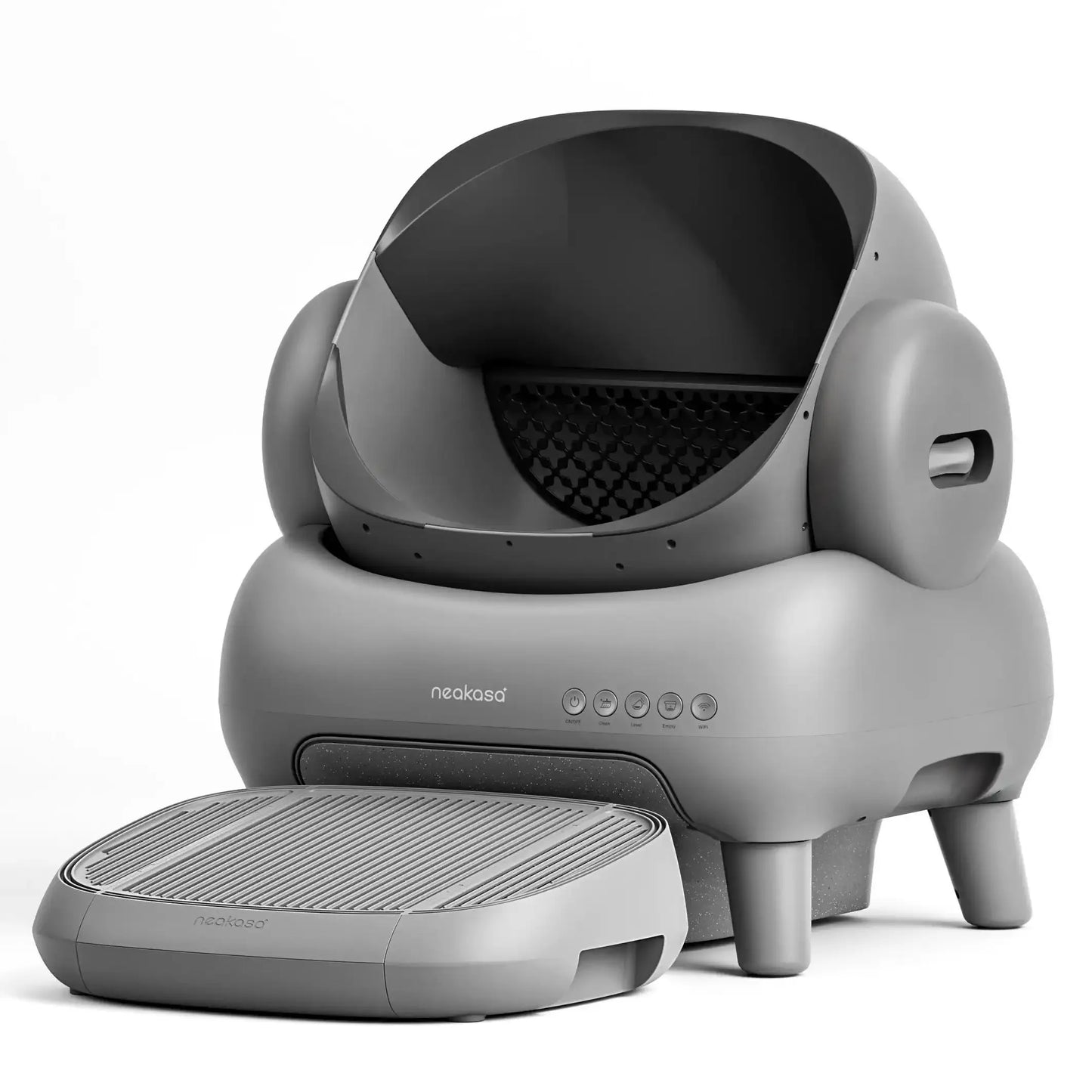 Open Top Self-Cleaning Cat Litter Box